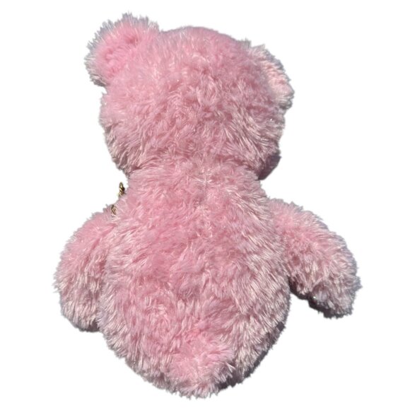 Build a Bear Sparkle Pink Disney Princess w/Crown Plush Stuffed Support Toy - Picture 3 of 16